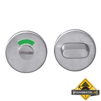 Bouwbestel toiletsluiting rvs rond