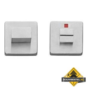 Bouwbestel toiletsluiting rvs vierkant