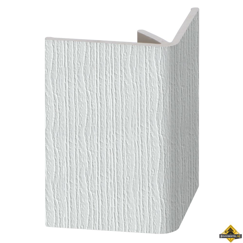 Buitenhoekprofiel 60x60mm Novicell Alaska wit