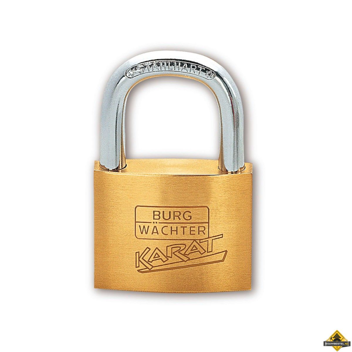 Burg Wächter Karat messing hangslot verschillend sluitend - 30 mm