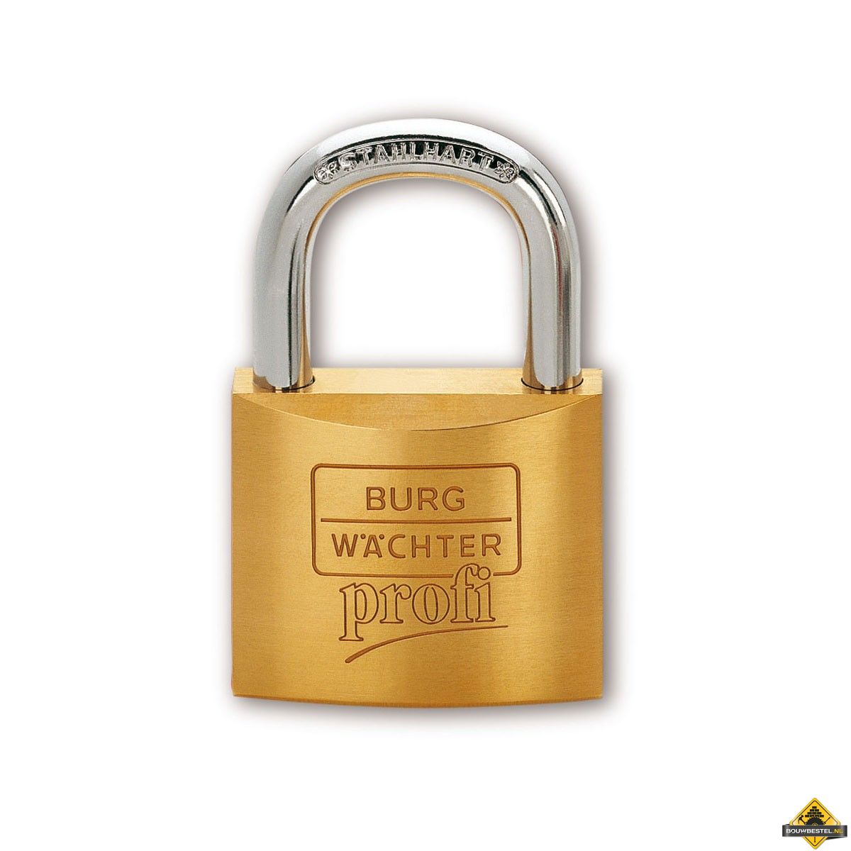 Burg Wächter Profi messing hangslot gelijksluitend - 60 mm