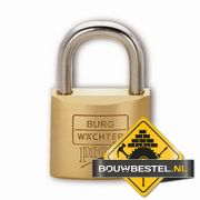 Burg hangslot Profi 30mm, GS nr. Z2 RVS beugel incl. 2 sleutels