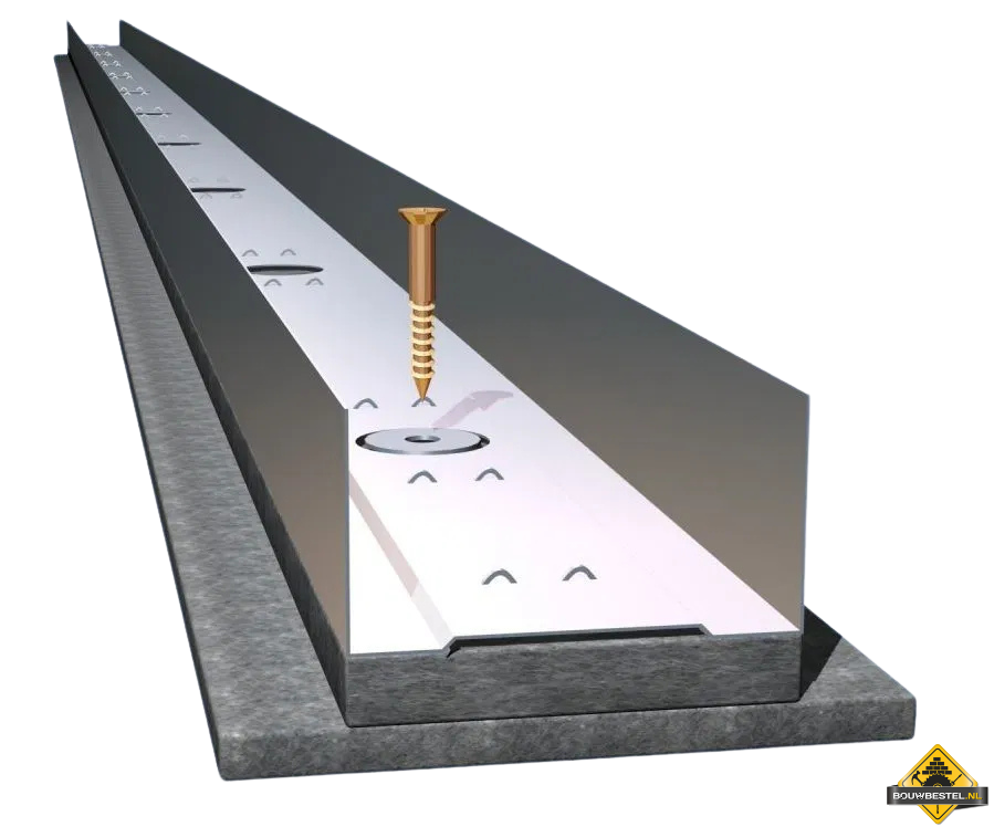 Nevima IVI Metalstud U-profiel - 300cm
