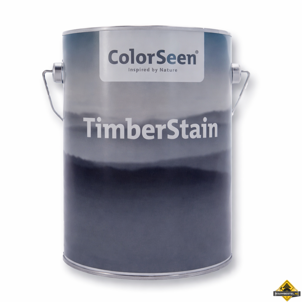Timberstain zwart blik à 1 liter