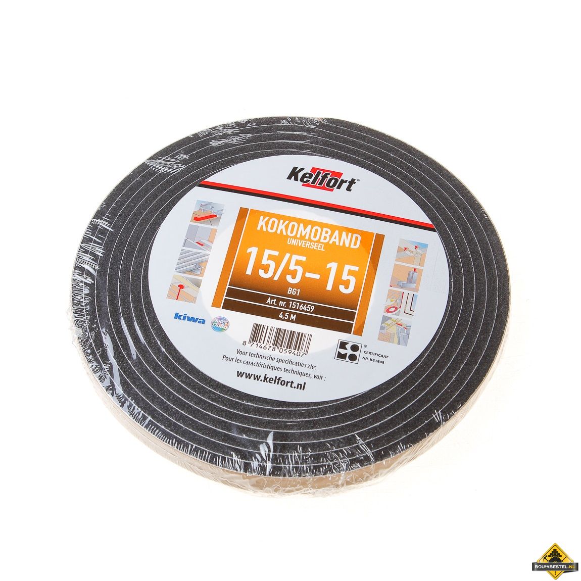 Compriband Kelfort 15/5 4,5 meter lang voor voegbreedte 5-28 mm