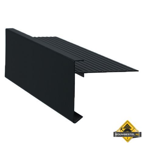 Aluminium Daktrim 60 x 64 Mm Lang 2,5 M1 RAL9005