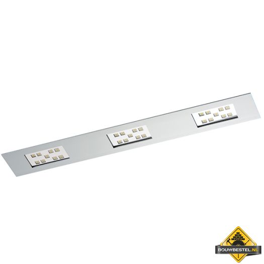Deluna- LED meubel inbouwspot rechthoek 7,5W