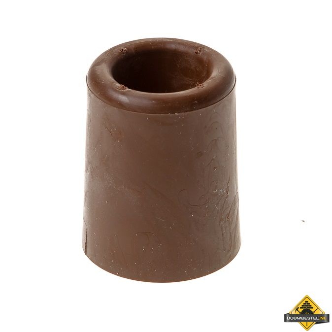 Deurbuffer / deurstop bruin 50mm