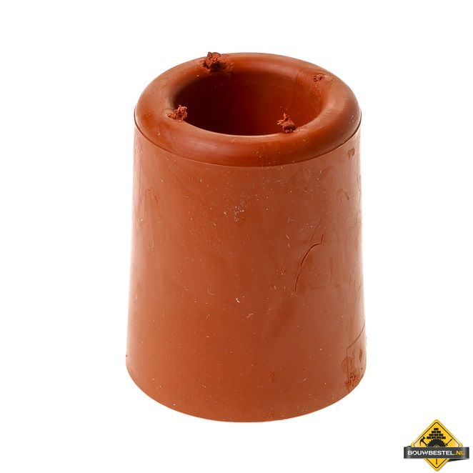 Deurbuffer / deurstop rood 50mm