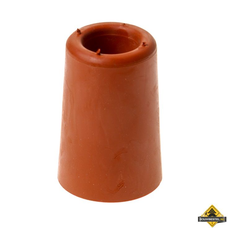 Deurbuffer / deurstop rood 60mm