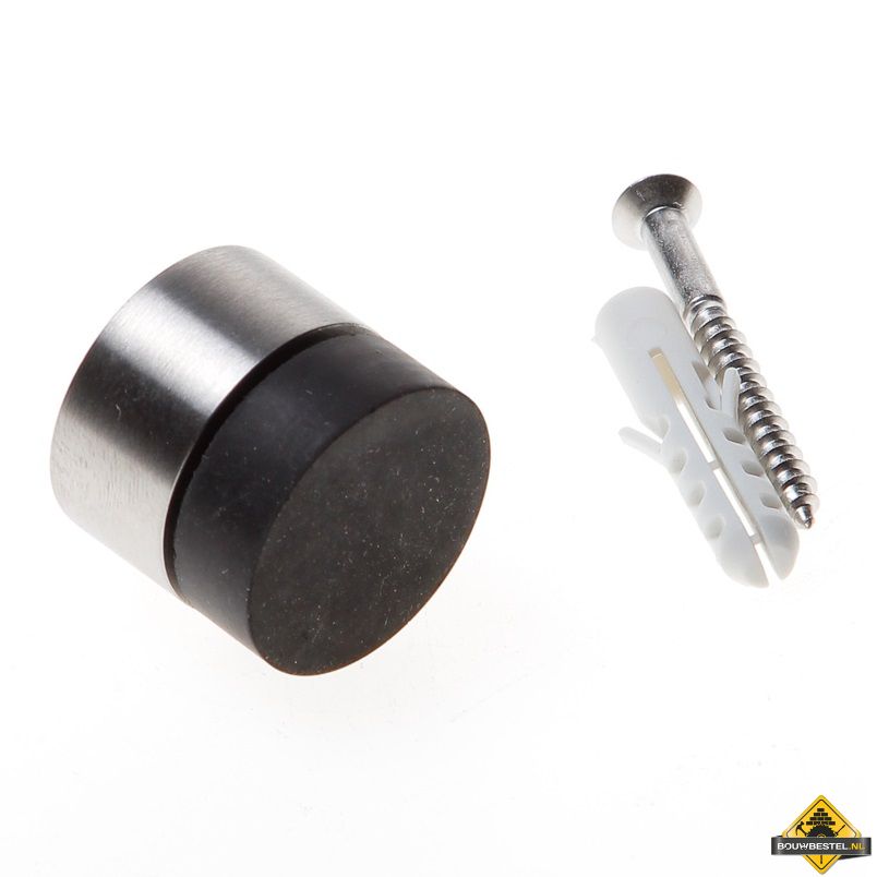 Deurbuffer / deurstop rvs 25mm 2008-82