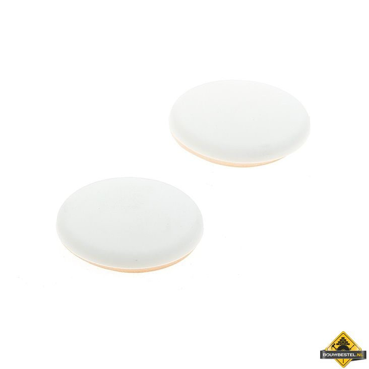 Deurbuffer / deurstop wit 708 zelfklevend 38mm