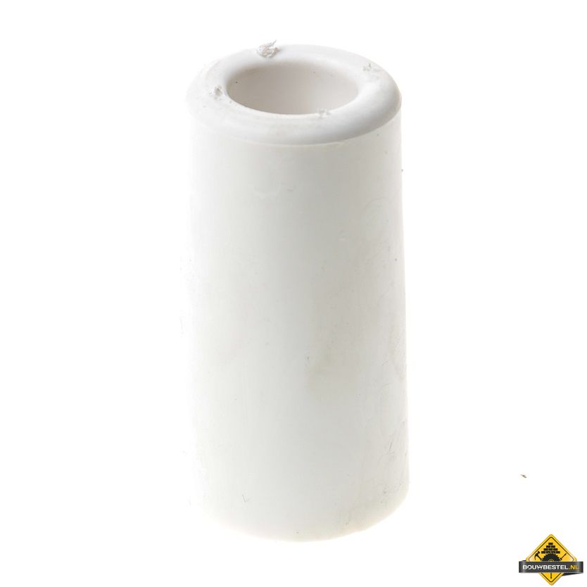 Deurbuffer / deurstop wit 75mm