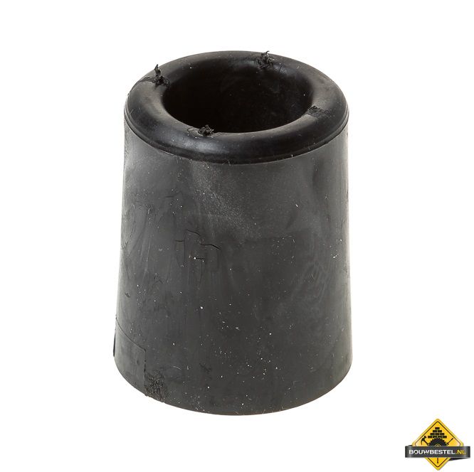 Deurbuffer / deurstop zwart 50mm