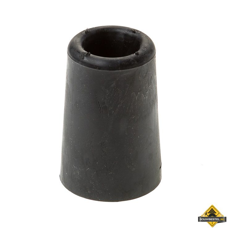 Deurbuffer / deurstop zwart 60mm