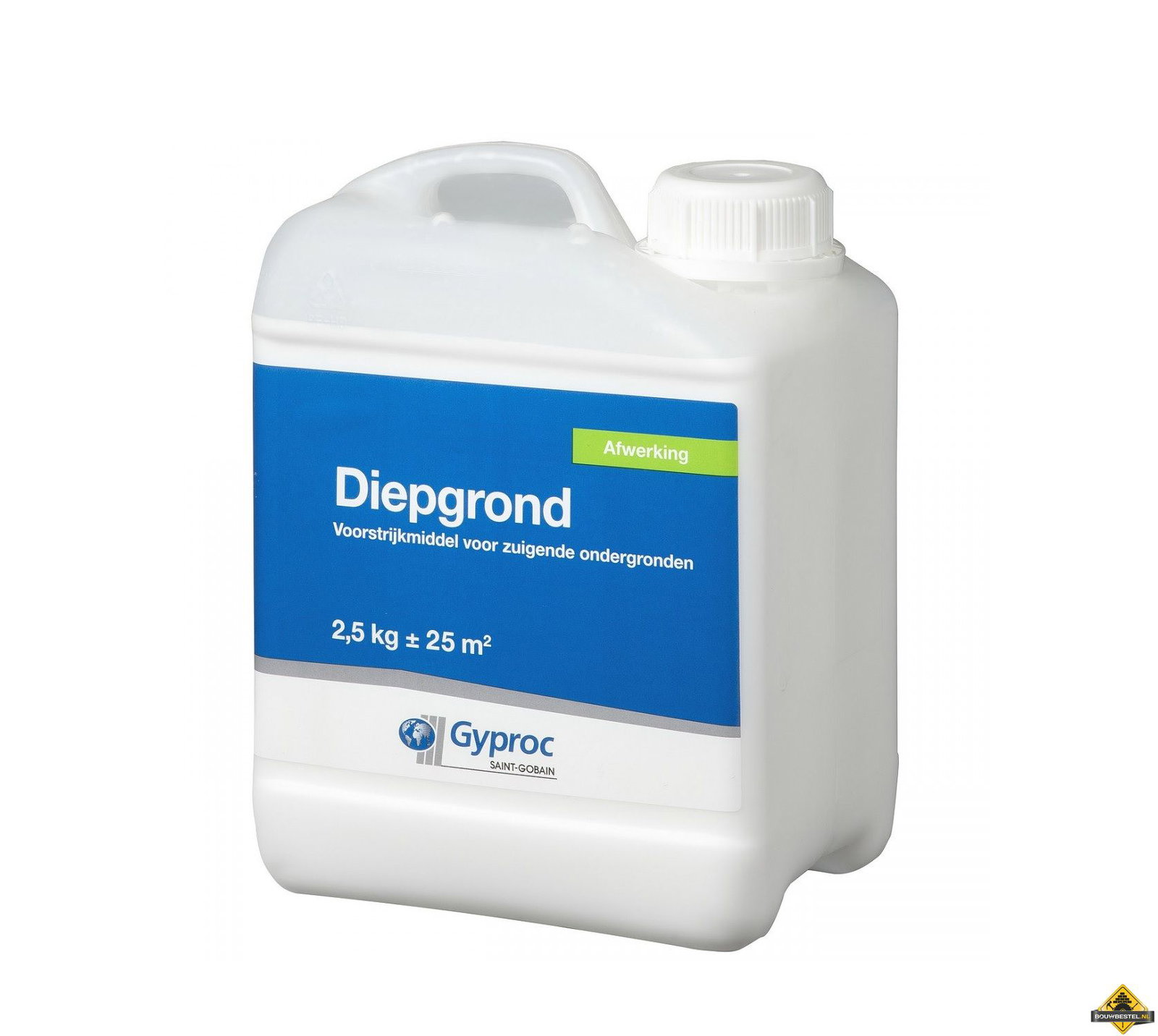 Gyproc diepgrond voorstrijkmiddel wit 2,5 kg