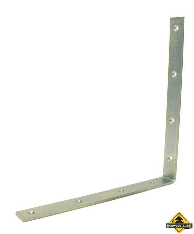 Dorpelhoek Zwaar 300x300mm 60x6 Thermisch Verzinkt - per stuk