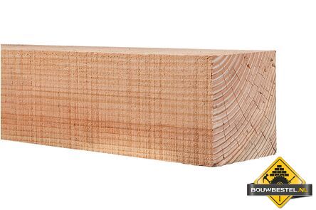 Douglas hout vers gezaagd 100 x 100 mm 300 cm PEFC