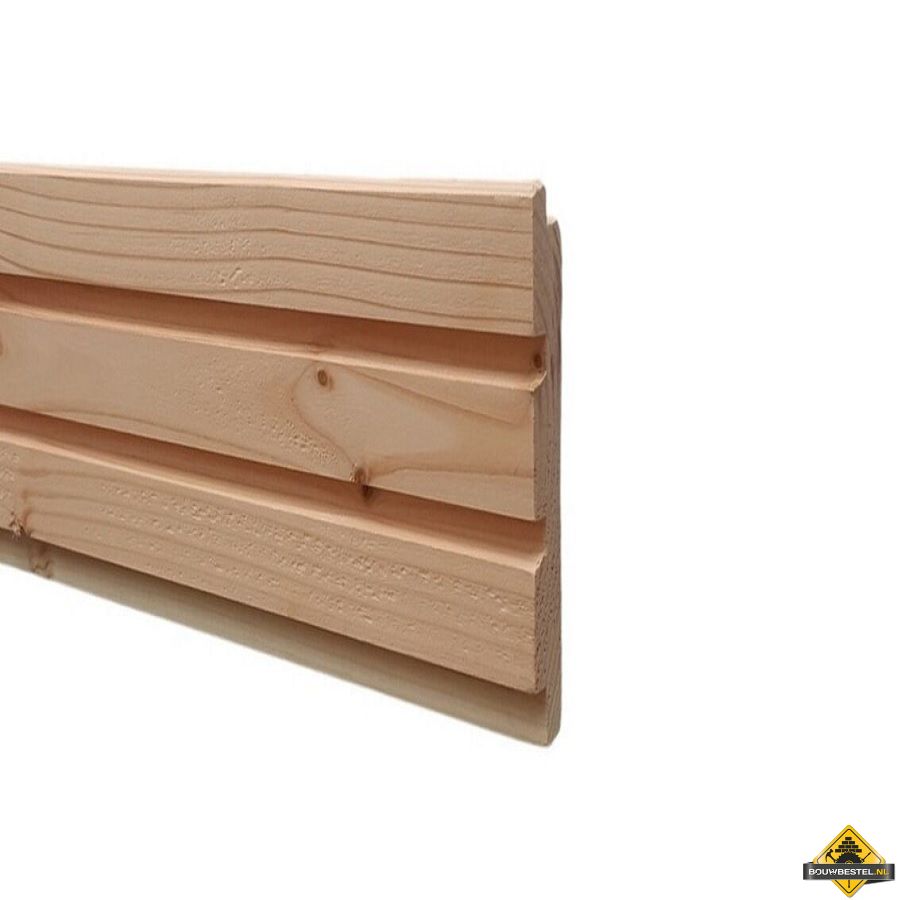 Douglas PEFC geschaafd triple rhombus 27x140 mm 400 cm