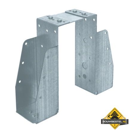 Dubbele balkdrager GBS 63x200mm Sendzimir verzinkt - Per stuk