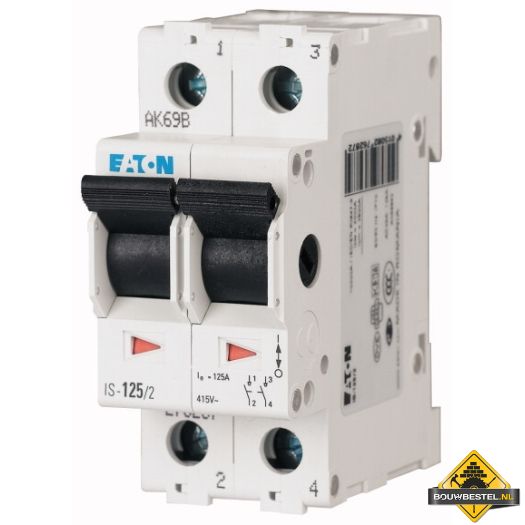 EATON hoofdschakelaar 40 A, 2-polig