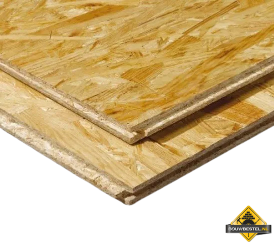 OSB Plaat Floor 18mm Klasse 2 Tong & Groef 4 zijdes (244x59cm)