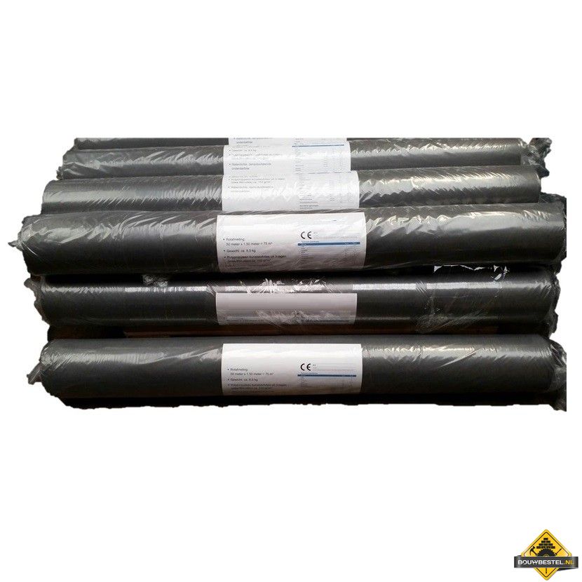 Dakfolie dampdoorlatend rol 1,5x50m1 - Bouwbestel Huismerk