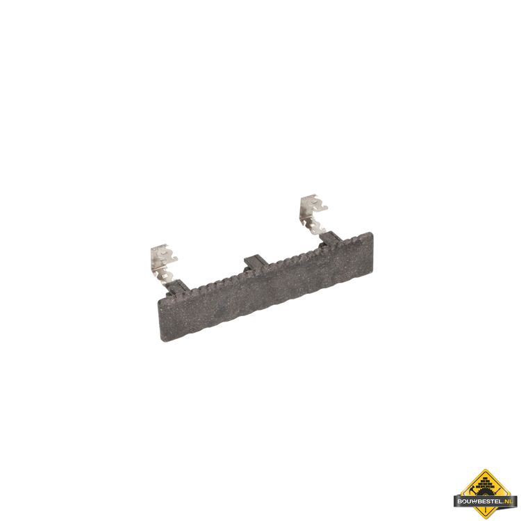 Eindkap 140x28mm met RVS connector (10 stuks)