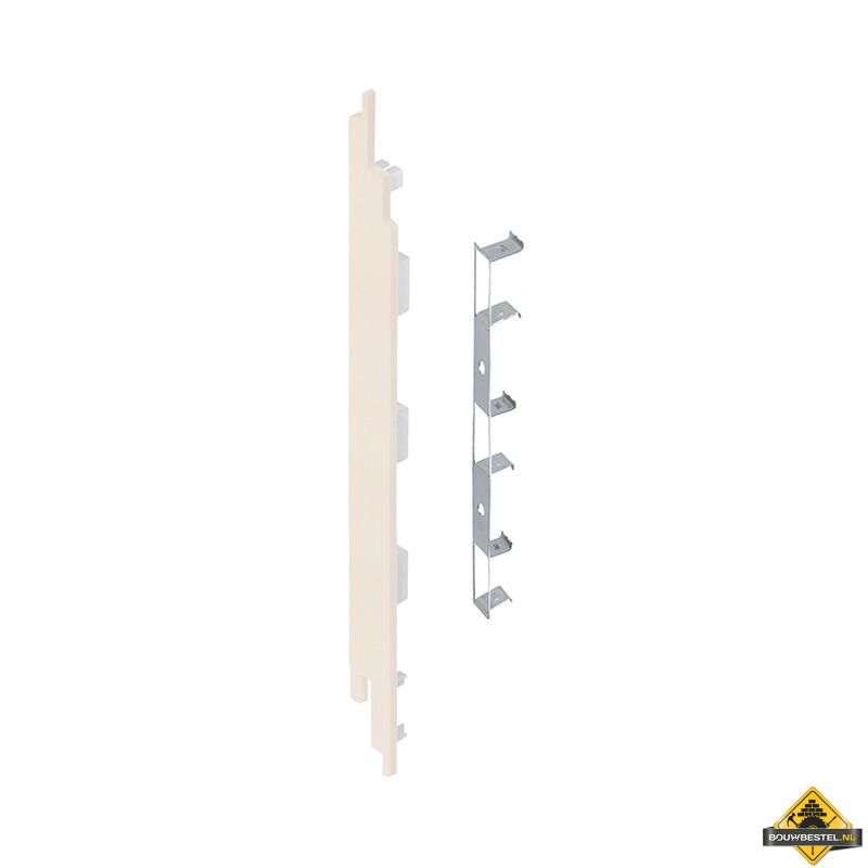 Eindkap connector links voor Keralit sponningdeel 190mm (5 stuks) Sandcream - Pure (bestelnr. 2884)