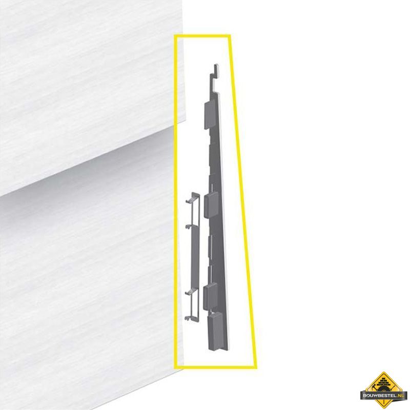 Eindkap connector rechts voor Keralit potdekselpaneel (bestelnr. 2875)