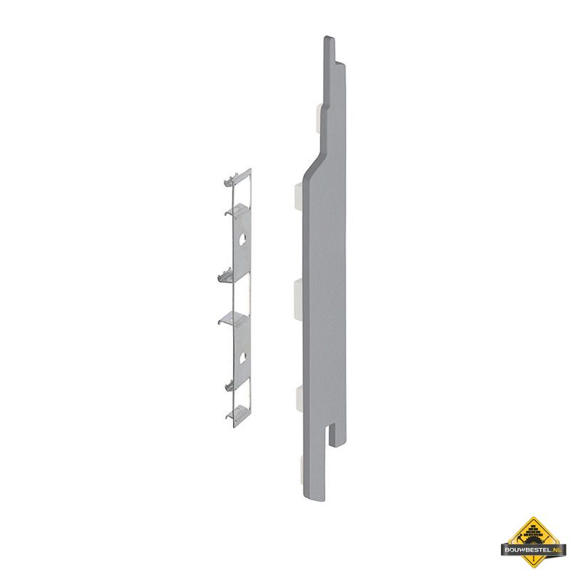 Eindkap connector rechts voor Keralit sponningdeel 143mm (5 stuks) Grijs - Classic (bestelnr. 2865)
