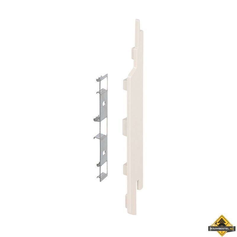 Eindkap connector rechts voor Keralit sponningdeel 143mm (5 stuks) Sandcream - Pure (bestelnr. 2865)