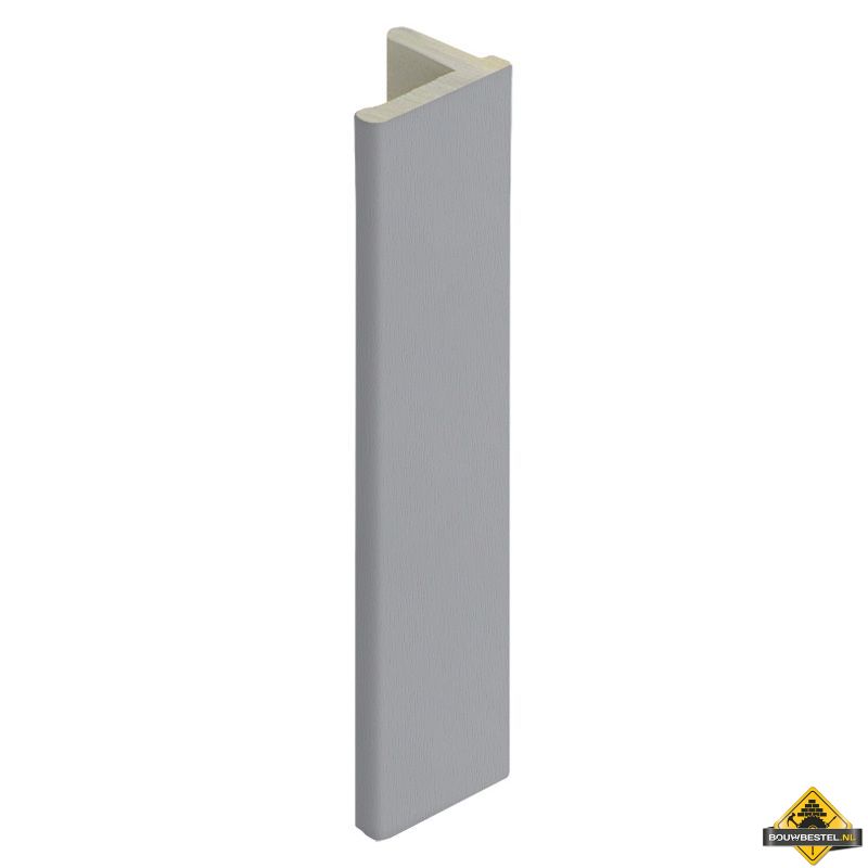 Eindprofiel 10mm voor Keralit dakrand Grijs - Classic (bestelnr. 2836)