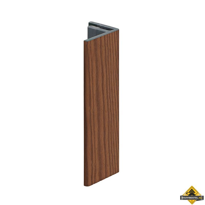 Eindprofiel 17mm Keralit Bruin redceder - Classic (bestelnr. 2806)