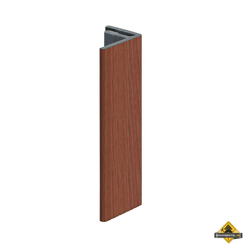 Eindprofiel 17mm Keralit Californian Redwood - Classic (bestelnr. 2806)