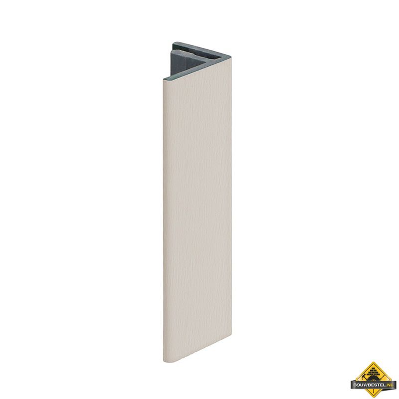 Eindprofiel 17mm Keralit Crème - Classic (bestelnr. 2806)