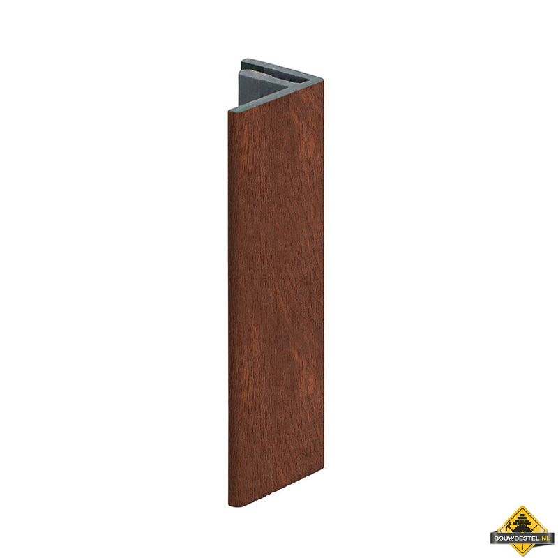Eindprofiel 17mm Keralit Golden oak - Classic (bestelnr. 2806)
