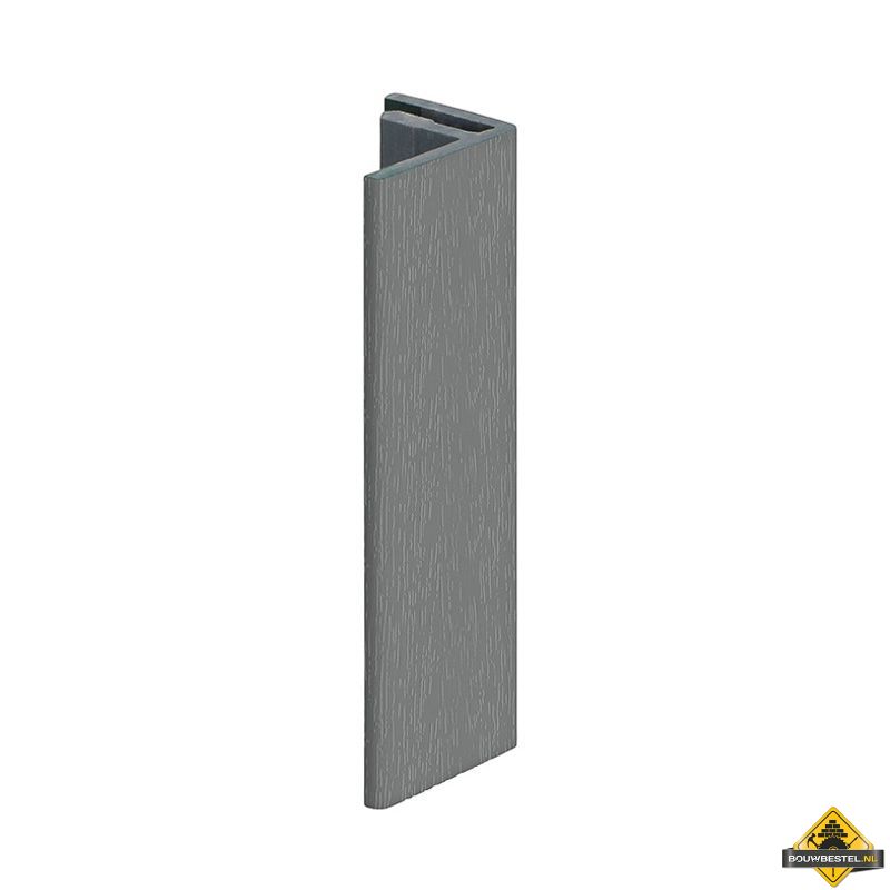 Eindprofiel 17mm Keralit Grijs - Classic (bestelnr. 2806)