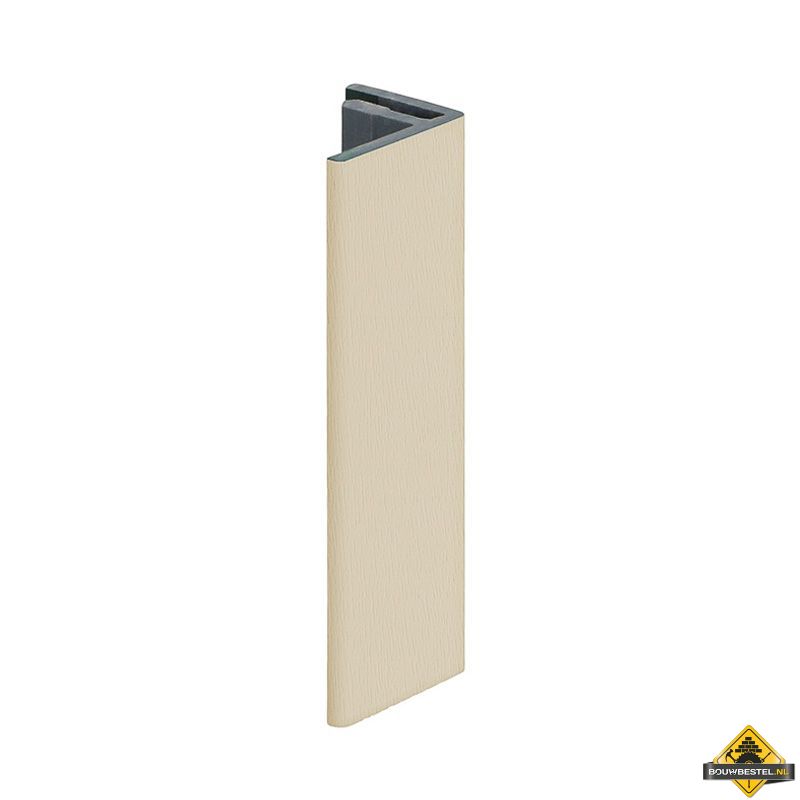 Eindprofiel 17mm Keralit Licht ivoor - Classic (bestelnr. 2806)