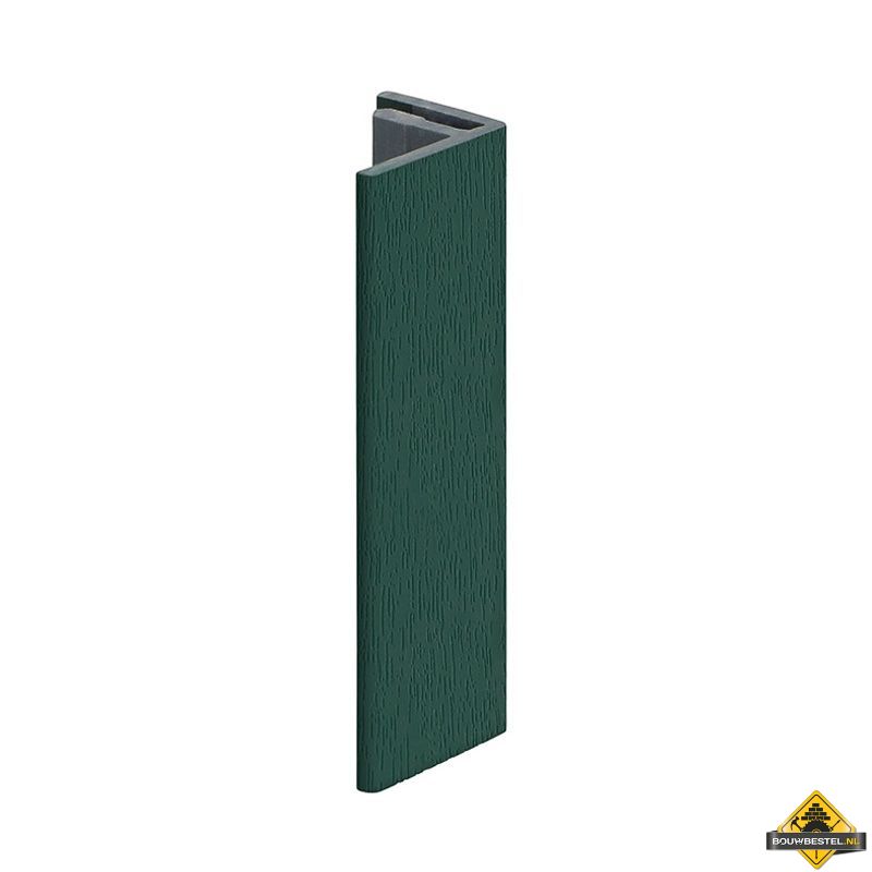 Eindprofiel 17mm Keralit Mosgroen - Classic (bestelnr. 2806)