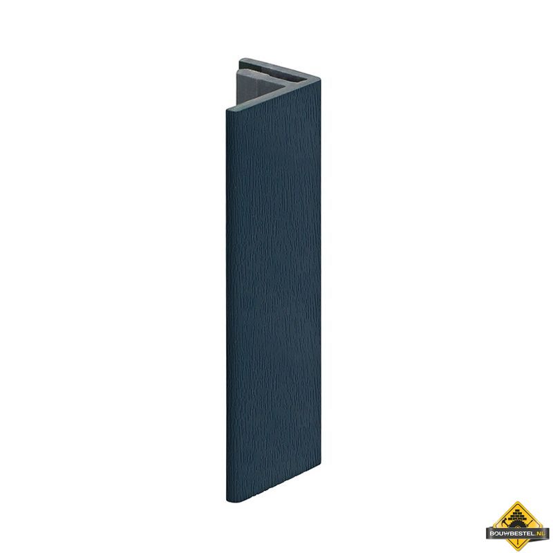 Eindprofiel 17mm Keralit Staalblauw - Classic (bestelnr. 2806)