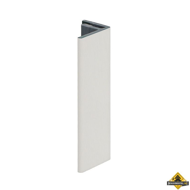 Eindprofiel 17mm Keralit Wit - Classic (bestelnr. 2806)