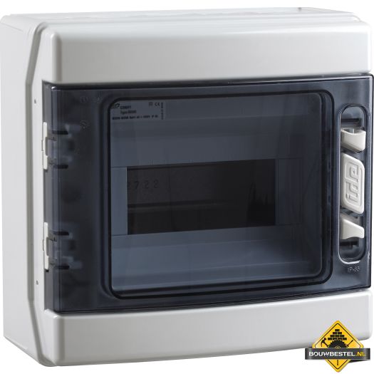 EKONT kleinverdeler IP 65 1 x 8