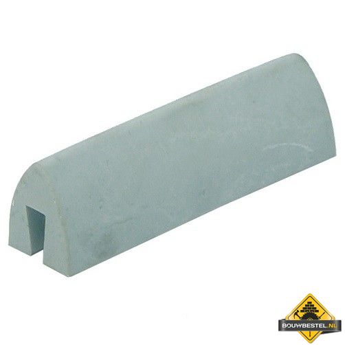 Elementrubber 68x20mm tbv 9 Mm Grijs Kunststof - 10 stuks