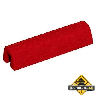 Elementrubber 68x15mm tbv 8mm Rood Kunststof - 10 stuks