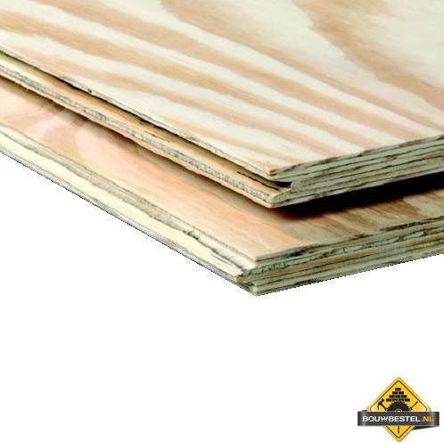 Elliottis Pine Underlayment - Tong & Groef - 2440x1220x18mm