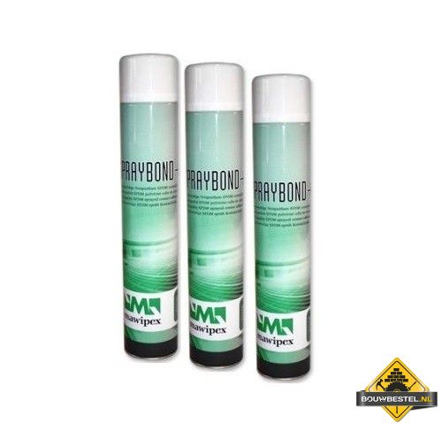 EPDM Contactlijm Spuitbus 750ml (voor ca 3.5 m² dubbelzijdig)