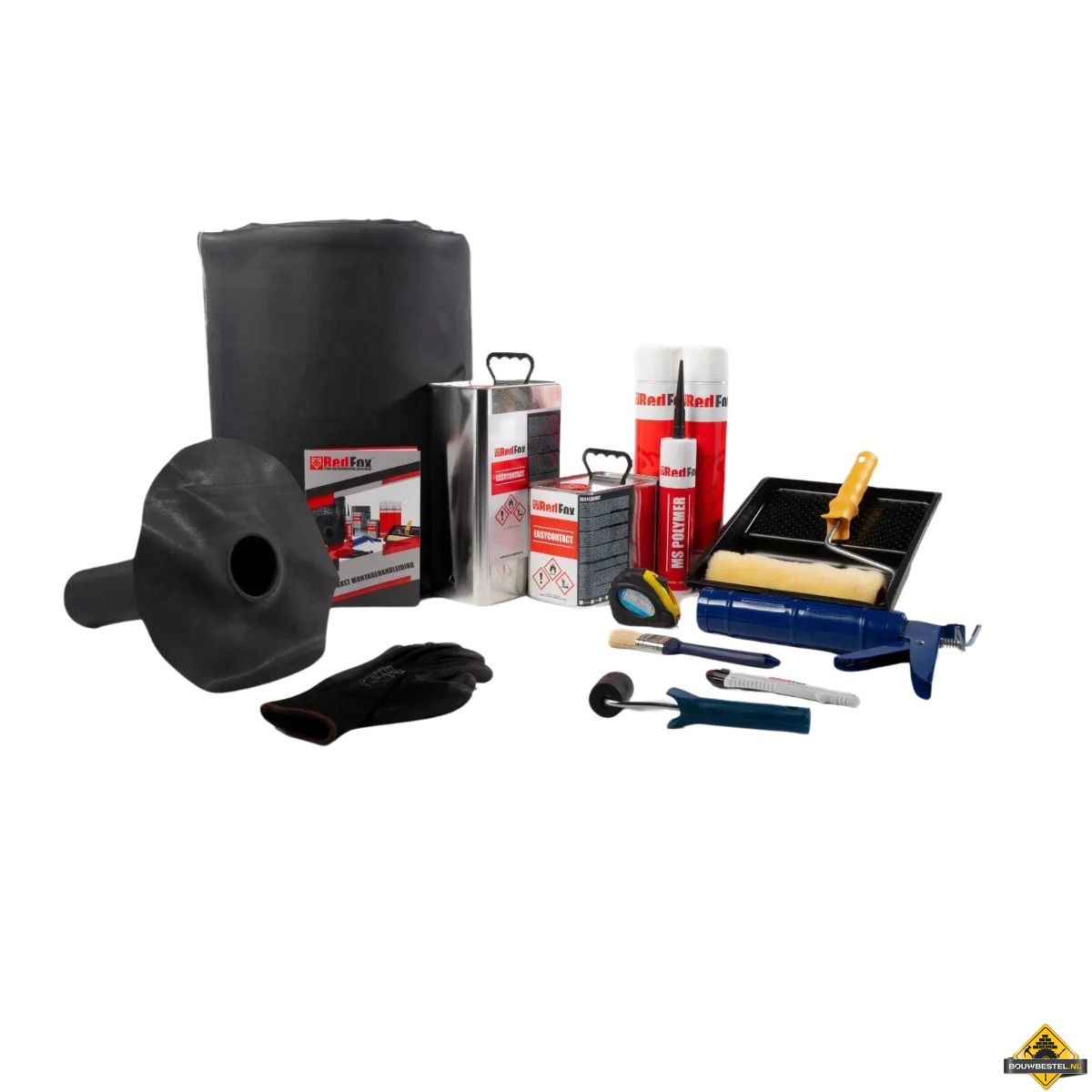 EPDM Compleet Pakket Zwart