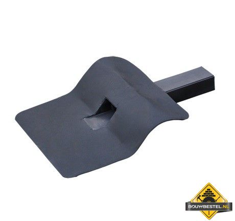 Epdm hwa 60 x 100 mm zijuitloop (stadsuitloop) met flap 45 graden