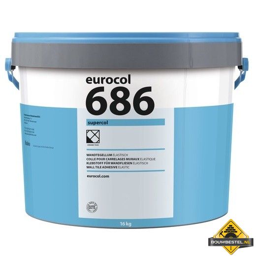 Eurocol 686 Supercol Pastategellijm - 18kg